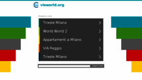 What Visworld.org website looked like in 2017 (6 years ago)