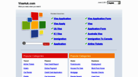 What Visa4uk.com website looked like in 2011 (12 years ago)