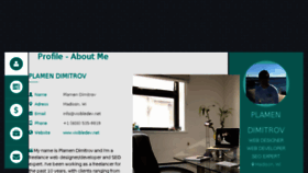 What Visibledev.net website looked like in 2017 (7 years ago)