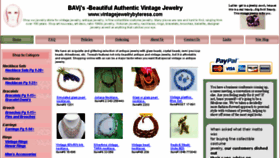 What Vintagejewelrybyteresa.com website looked like in 2017 (6 years ago)