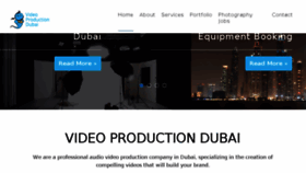 What Videoproductiondubai.com website looked like in 2017 (6 years ago)