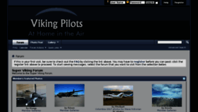 What Vikingpilots.com website looked like in 2017 (6 years ago)