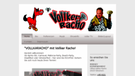 What Vollker-racho.de website looked like in 2017 (6 years ago)