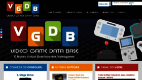 What Vgdb.com.br website looked like in 2017 (6 years ago)