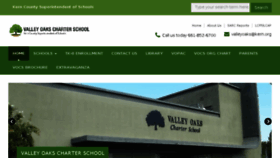 What Valleyoakscharterschool.org website looked like in 2017 (6 years ago)