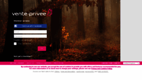 What Vente-privee.tn website looked like in 2017 (6 years ago)