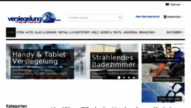 What Versiegelung24.com website looked like in 2017 (8 years ago)