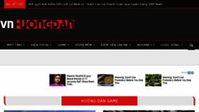 What Vnhuongdan.com website looked like in 2017 (6 years ago)