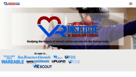What Vrhealth.institute website looked like in 2017 (6 years ago)