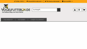 What Vogelfutter24.de website looked like in 2017 (6 years ago)