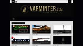 What Varminter.com website looked like in 2017 (6 years ago)