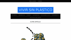 What Vivirsinplastico.com website looked like in 2017 (6 years ago)