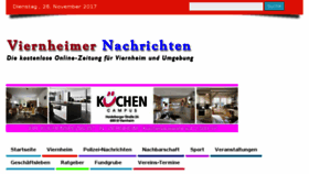 What Viernheimer-nachrichten.de website looked like in 2017 (6 years ago)