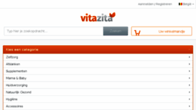 What Vitazita.com website looked like in 2017 (6 years ago)