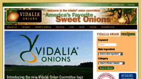 What Vidaliaonion.org website looked like in 2017 (6 years ago)