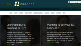 What Ventureconnect.ca website looked like in 2017 (6 years ago)