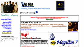 What Valparint.com website looked like in 2017 (6 years ago)