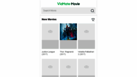 What Vidmate-movie.com website looked like in 2017 (6 years ago)