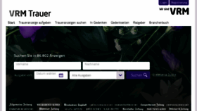 What Vrm-trauer.de website looked like in 2017 (6 years ago)