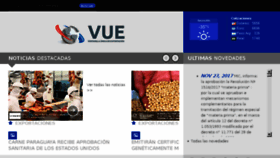 What Vue.org.py website looked like in 2017 (6 years ago)