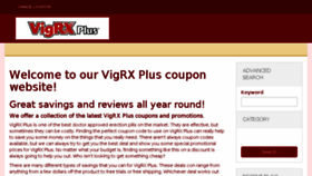 What Vigrxpluscouponcodes.net website looked like in 2017 (6 years ago)