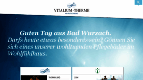 What Vitalium-therme.de website looked like in 2017 (6 years ago)