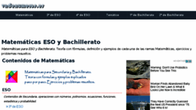What Vadenumeros.es website looked like in 2017 (6 years ago)