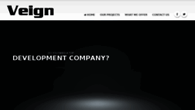 What Veign.com website looked like in 2017 (6 years ago)