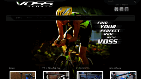 What Vossbikes.com website looked like in 2017 (6 years ago)