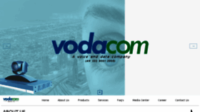 What Vodacom.in website looked like in 2017 (6 years ago)