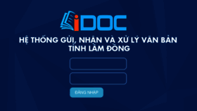What Vanban.lamdong.dcs.vn website looked like in 2018 (6 years ago)