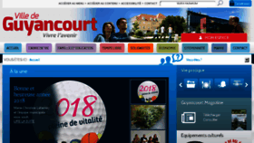 What Ville-guyancourt.fr website looked like in 2018 (6 years ago)