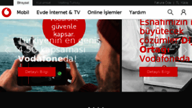 What Vodafone.com.tr website looked like in 2018 (6 years ago)