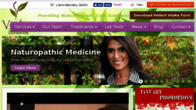 What Vitaliahealthcare.ca website looked like in 2018 (6 years ago)