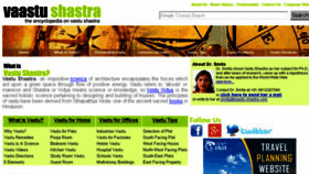 What Vaastu-shastra.com website looked like in 2018 (6 years ago)