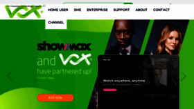 What Voxtelecom.co.za website looked like in 2018 (6 years ago)
