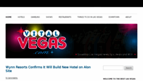 What Vitalvegas.com website looked like in 2018 (6 years ago)