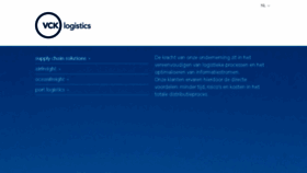 What Vcklogistics.com website looked like in 2018 (6 years ago)