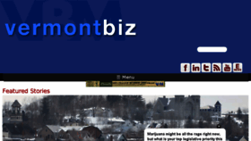 What Vermontbiz.com website looked like in 2018 (6 years ago)