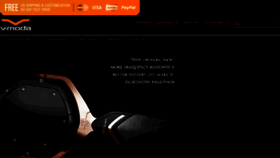 What V-moda.com website looked like in 2018 (6 years ago)