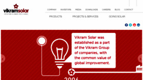 What Vikramsolar.com website looked like in 2018 (6 years ago)