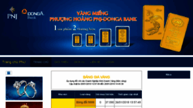 What Vangmieng.pnj.com.vn website looked like in 2018 (6 years ago)