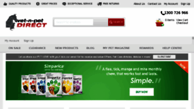 What Vetnpetdirect.com.au website looked like in 2018 (6 years ago)
