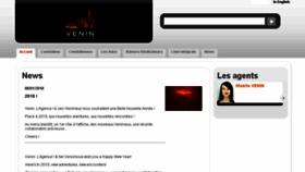 What Venin-lagence.com website looked like in 2018 (6 years ago)