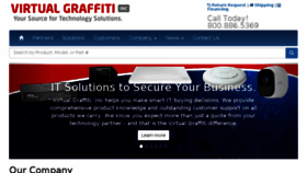 What Virtualgraffiti.com website looked like in 2018 (6 years ago)
