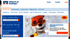 What Volksbank-gardelegen.de website looked like in 2018 (6 years ago)