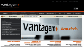 What Vantagem.com website looked like in 2018 (6 years ago)