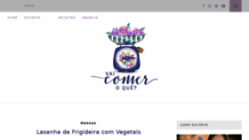 What Vaicomeroque.com.br website looked like in 2018 (6 years ago)