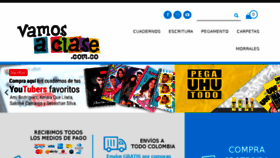 What Vamosaclase.com.co website looked like in 2018 (6 years ago)