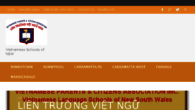 What Vnpaca.org.au website looked like in 2018 (6 years ago)